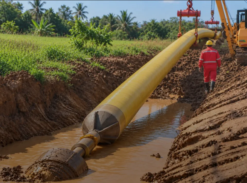 Pangolin Engineering trenchless construction project